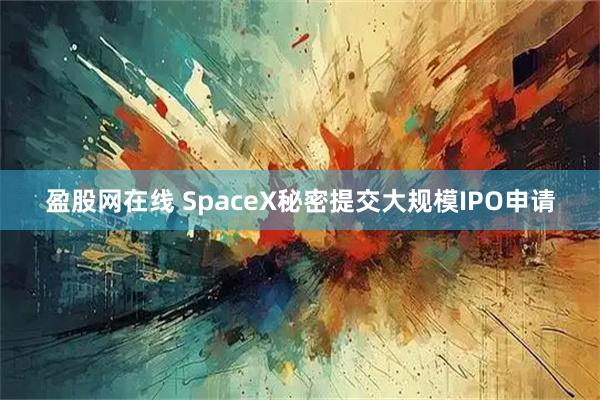 盈股网在线 SpaceX秘密提交大规模IPO申请
